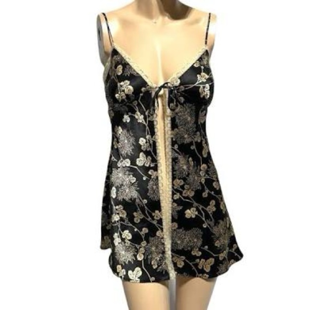 Gorgeous Silky 90’s VS babydoll tie slip